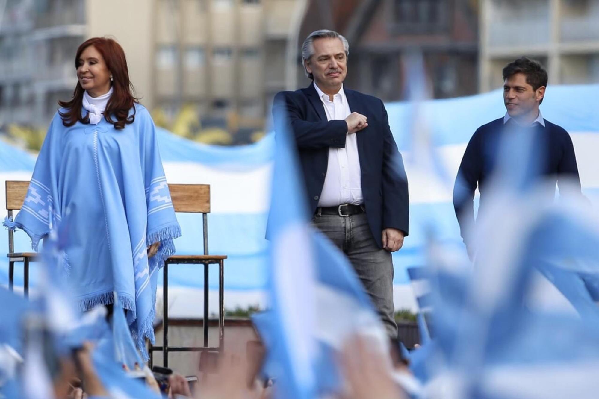 Alberto Fernández y Cristina Fernández